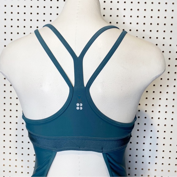 Sweaty Betty | Dolphin Swimsuit in Teal Blue Green Sz. M - Picture 5 of 8